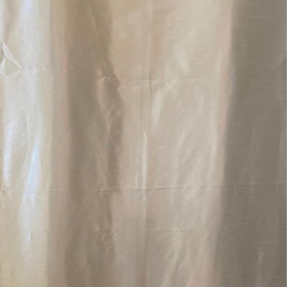 2- NWOT- KENSINGTON HOME FASHIONS Rod Pocket Window Panels in Ivory - Picture 4 of 4